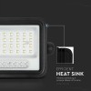 REFLECTOR CU INCARCARE SOLARA 50W 700LM 7IN1 - NEGRU