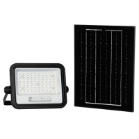 REFLECTOR CU INCARCARE SOLARA 100W 1200LM 7IN1 - NEGRU