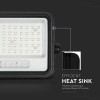 REFLECTOR CU INCARCARE SOLARA 100W 1200LM 7IN1 - NEGRU