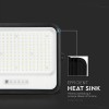 REFLECTOR CU INCARCARE SOLARA 400W 7IN1 - NEGRU