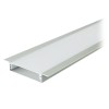 PROFIL ALUMINIU PENTRU BANDA LED 2M 40MM X 10MM - ARGINTIU PROFIL ALUMINIU PENTRU BANDA LED 2M 40MM X 10MM - ARGINTIU