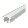 PROFIL ALUMINIU PENTRU BANDA LED 2M 17MM X 14MM - ARGINTIU PROFIL ALUMINIU PENTRU BANDA LED 2M 17MM X 14MM - ARGINTIU