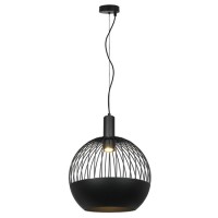 CORP ILUMINAT CU SOCLU E27/GU10 400X290MM - NEGRU MAT