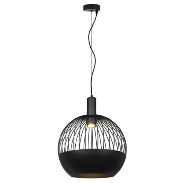 CORP ILUMINAT CU SOCLU E27/GU10 400X290MM - NEGRU MAT