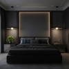CORP ILUMINAT CU SOCLU E27/GU10 600X90MM - NEGRU/ALB