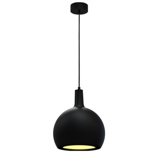 CORP ILUMINAT CU SOCLU E27 280X218MM - NEGRU