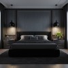 CORP ILUMINAT CU SOCLU E27 280X218MM - NEGRU