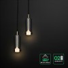 CORP ILUMINAT LED 2X5W 3000K 2000X1770MM - NEGRU CORP ILUMINAT LED 2X5W 3000K 2000X1770MM - NEGRU