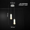 CORP ILUMINAT LED 2X5W 3000K 2000X1770MM - ALB CORP ILUMINAT LED 2X5W 3000K 2000X1770MM - ALB