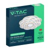 Aplica led 100w dimabil cu telecomandă - lumină 3 în 1