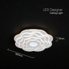 Aplica led 100w dimabil cu telecomandă - lumină 3 în 1