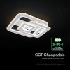 Aplica led 80w 3in1 dimabil cu telecomanda - iluminare eficientă