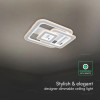 Aplica led 80w 3in1 dimabil cu telecomanda - iluminare eficientă