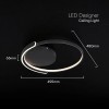 Aplica led 50w 3in1 dimabil cu telecomanda - 5600 lm
