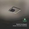 Aplica led 75w 3in1 dimabil cu telecomanda - lumina eficientă și versatilă