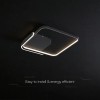 Aplica led 75w 3in1 dimabil cu telecomanda - lumina eficientă și versatilă