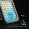REFLECTOR LED SOLAR 30W 4800LM 3IN1 - NEGRU