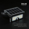 REFLECTOR LED SOLAR 7W 3IN1 - NEGRU
