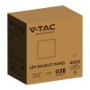 PANOU LED 40W 60CM X 60CM 4000K ALB NEUTRU