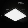 PANOU LED 40W 60CM X 60CM 6500K ALB RECE