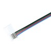 CONECTOR FLEXIBIL PENTRU BANDA LED 5050 RGB + ALB