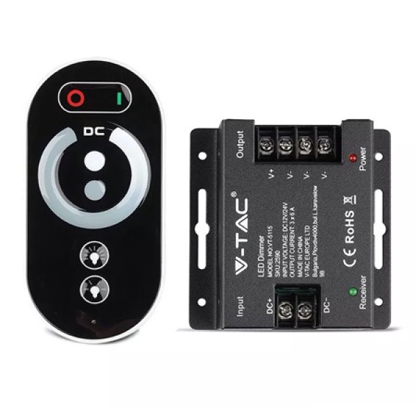 CONTROLLER BANDA LED DIMABIL CU TOUCH 12V 216W /24V 432W CONTROLLER BANDA LED DIMABIL CU TOUCH 12V 216W /24V 432W