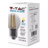 BEC FILAMENT LED G45 E27 6W 4000K ALB NEUTRU