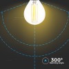 BEC FILAMENT LED P45 E14 6W 130LM/WAT 4000K ALB NEUTRU
