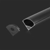 PROFIL ALUMINIU PENTRU BANDA LED 2M 15.8MM X 15.8.MM - NEGRU PROFIL ALUMINIU PENTRU BANDA LED 2M 15.8MM X 15.8.MM - NEGRU