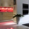 Banda led cob 24v rgb ip20 5m - iluminare flexibilă de 5m