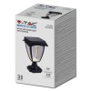 CORP ILUMINAT LED SOLAR 2W 3000K + 6000K IP65