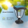 CORP ILUMINAT LED SOLAR 2W 3000K + 6000K IP65