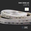 Banda led 24v smd5050 60led/m rgb + alb ip65 5m