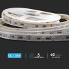 Banda led 24v smd5050 60led/m rgb + alb ip65 5m