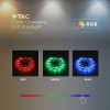Banda led 24v smd5050 60led/m rgb + alb ip65 5m