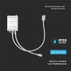 CONTROLLER BANDA LED RGB + ALB 26 BUTOANE