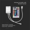 CONTROLLER BANDA LED RGB + ALB 26 BUTOANE