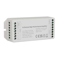 Amplificator banda led 5 canale 15a - soluții iluminat led fiabile