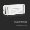 Amplificator banda led 5 canale 15a - soluții iluminat led fiabile