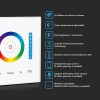 CONTROLLER BANDA LED 3IN1 TOUCH - ALB