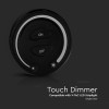 CONTROLLER BANDA LED TOUCH LUMINA ALBA - NEGRU