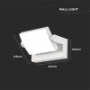 LAMPA LED 17W IP65 4000K- ALB LAMPA LED 17W IP65 4000K- ALB