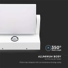 LAMPA LED CU SENZOR MISCARE 17W IP65 3000K- ALB