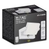 LAMPA LED CU SENZOR MISCARE 17W IP65 4000K- ALB