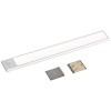 CORP ILUMINAT LED 1.5W 4000K IP20 CU SENZOR MISCARE - ARGINTIU