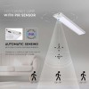 CORP ILUMINAT LED 2W 3000K IP20 CU SENZOR MISCARE - ARGINTIU