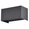 CORP ILUMINAT PERETE IP65 24W 4000K  - NEGRU