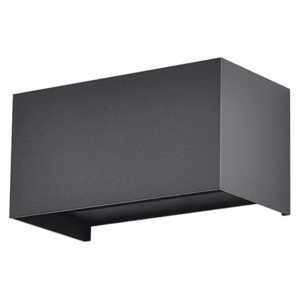 CORP ILUMINAT PERETE IP65 24W 4000K  - NEGRU