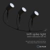 SET CORP ILUMINAT LED RGB 3IN1 5.2W IP65 - NEGRU