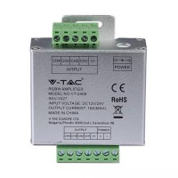 Amplificator banda led rgb+w - 12v dc, 16a, sku-2159